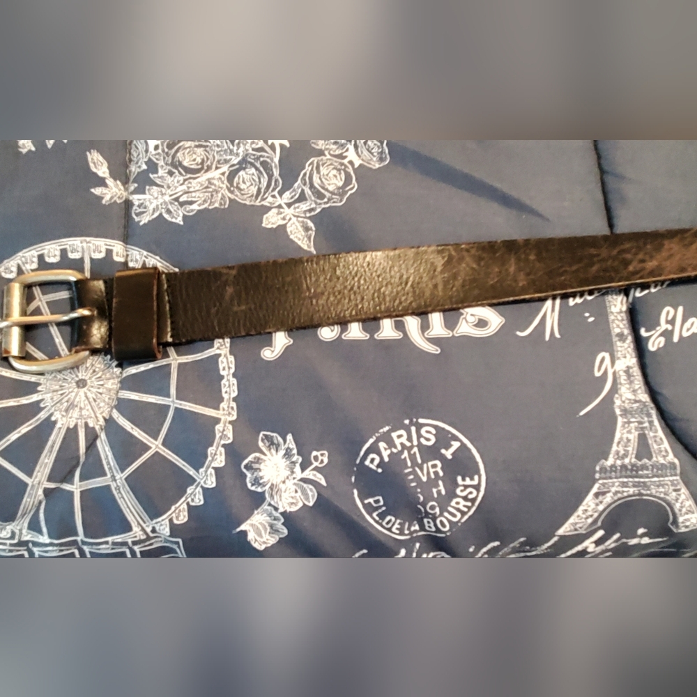 Merona Belt Distressed Looking Real Leather.